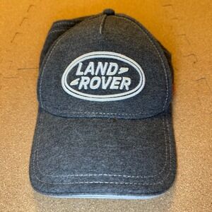 Land Rover Baseball Cap Adult OSFM‎ Gray Embroidered Logo Adjustable Jersey Hat
